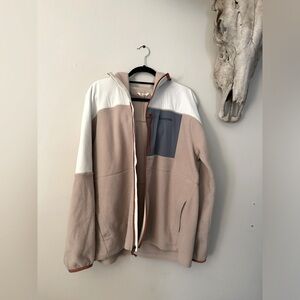 Cotopaxi zip up fleece with hood